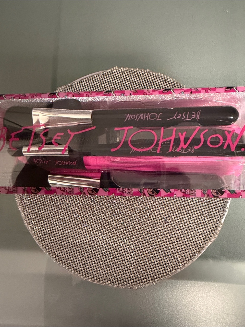 Betsy Johnson storage case and brushes